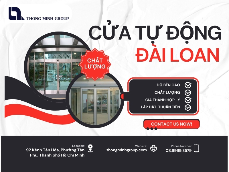Cửa tự động Đài Loan